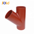 EN877 Standard SML Red Epoxy Coated Cast Iron Pipe Fittings